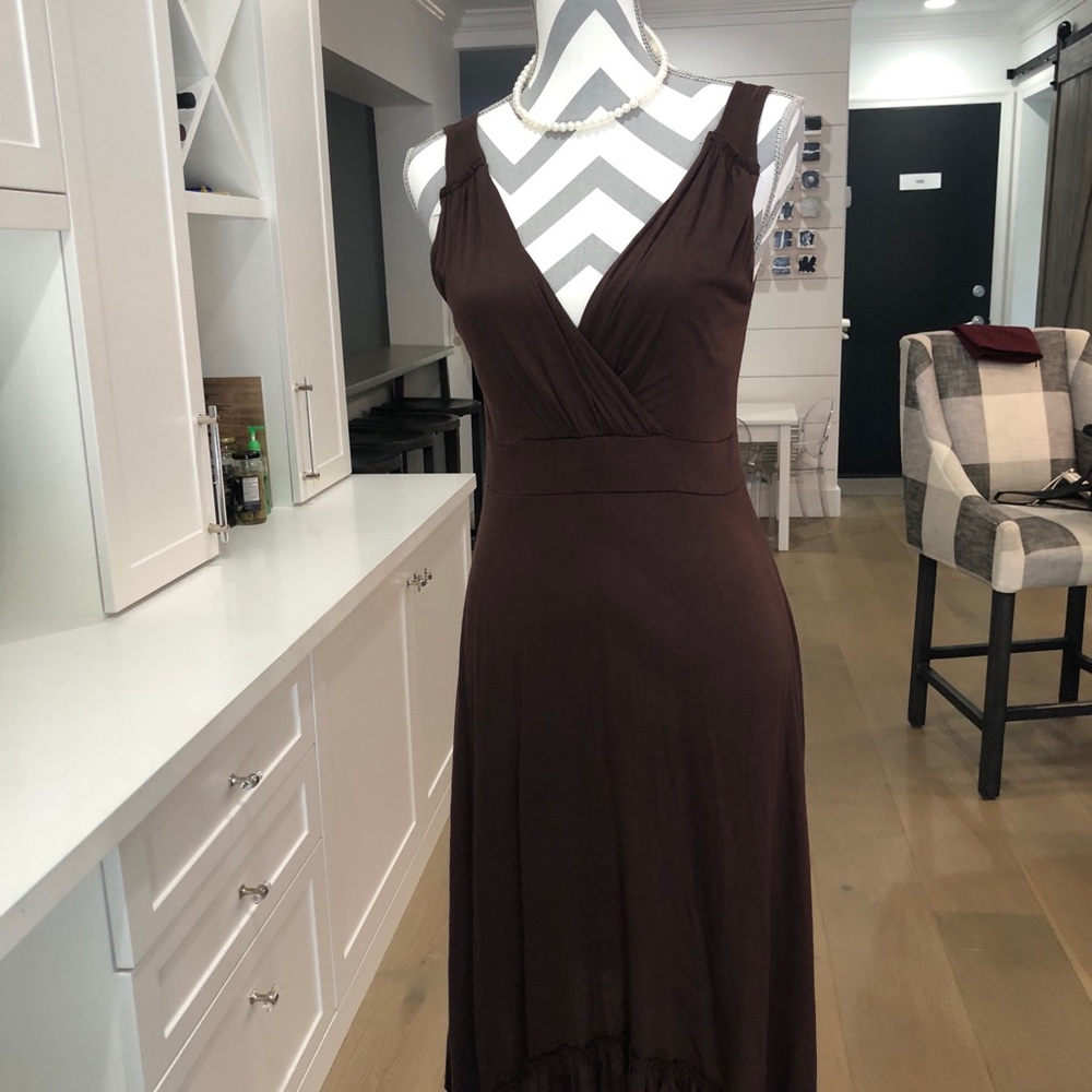 Maternity Dress Brown-Fall